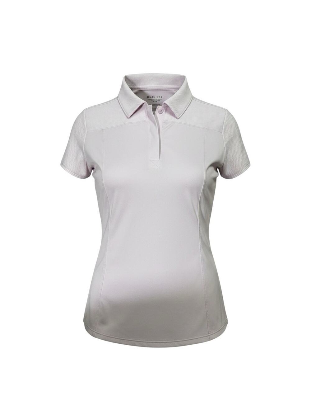Athleta Tennis Polo Shirt in Lavender Size L Tall